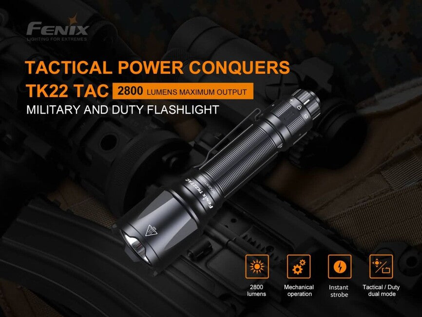 Fenix Taktische svietidlo TK22 TAC