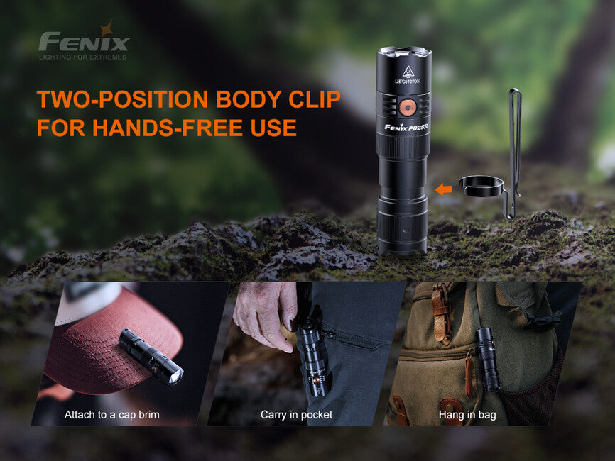 Fenix PD25R Pocket Flashlight