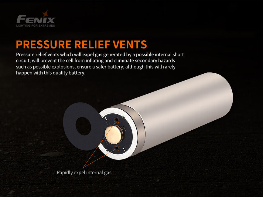 Fenix nabíjateľná batéria 21700 5000 mAh, Li-Ion