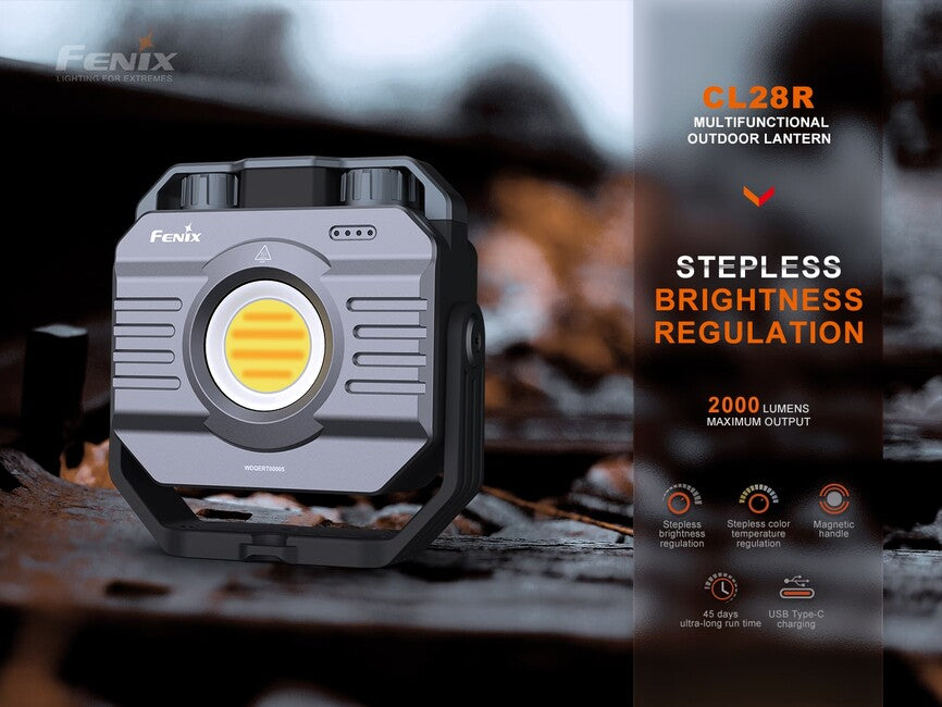 Fenix CL28R Arbeitslicht und Powerbank