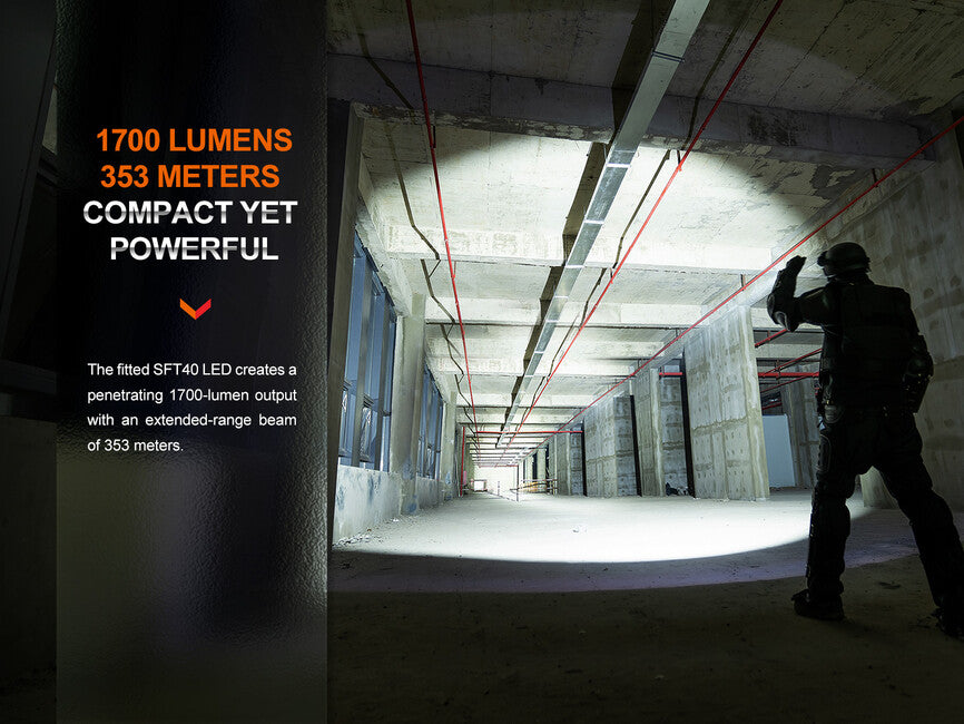 Fenix PD35R aufladbare LED-Taschenlampe