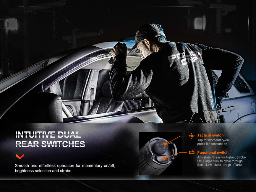 Fenix PD35R aufladbare LED-Taschenlampe