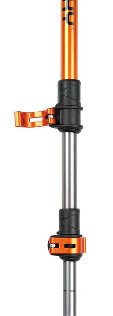 HUSKY Stork Trekking Poles, Orange