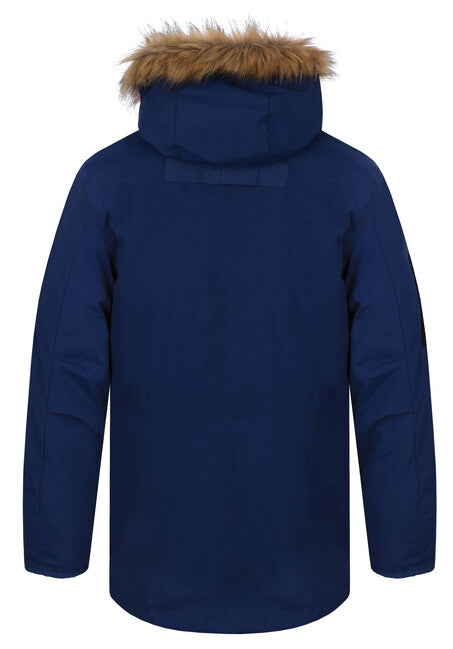 HUSKY Herren- plneny Winter- kabat Nelidas M tm. blau