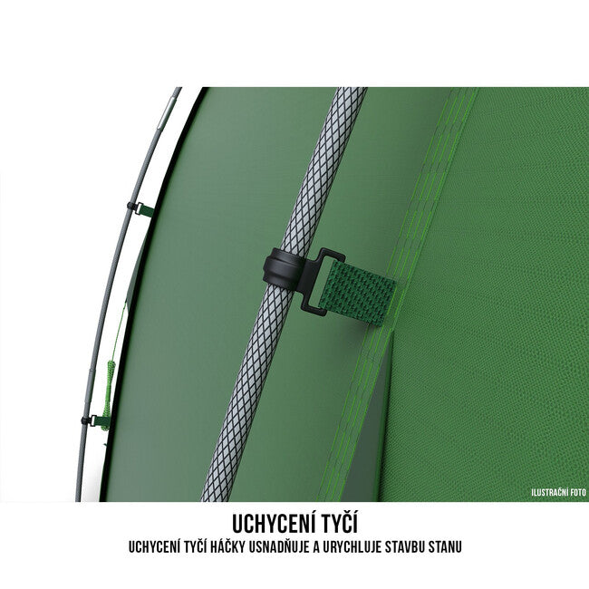 HUSKY Boston 6 Dural Tent, Green