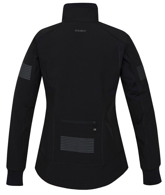 HUSKY Scooby Damen-Softshelljacke, dunkelgrau