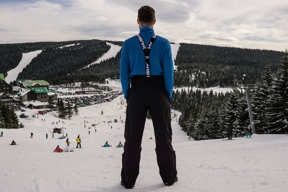 HUSKY Mitaly M Men's Ski Pants, Navy Blue