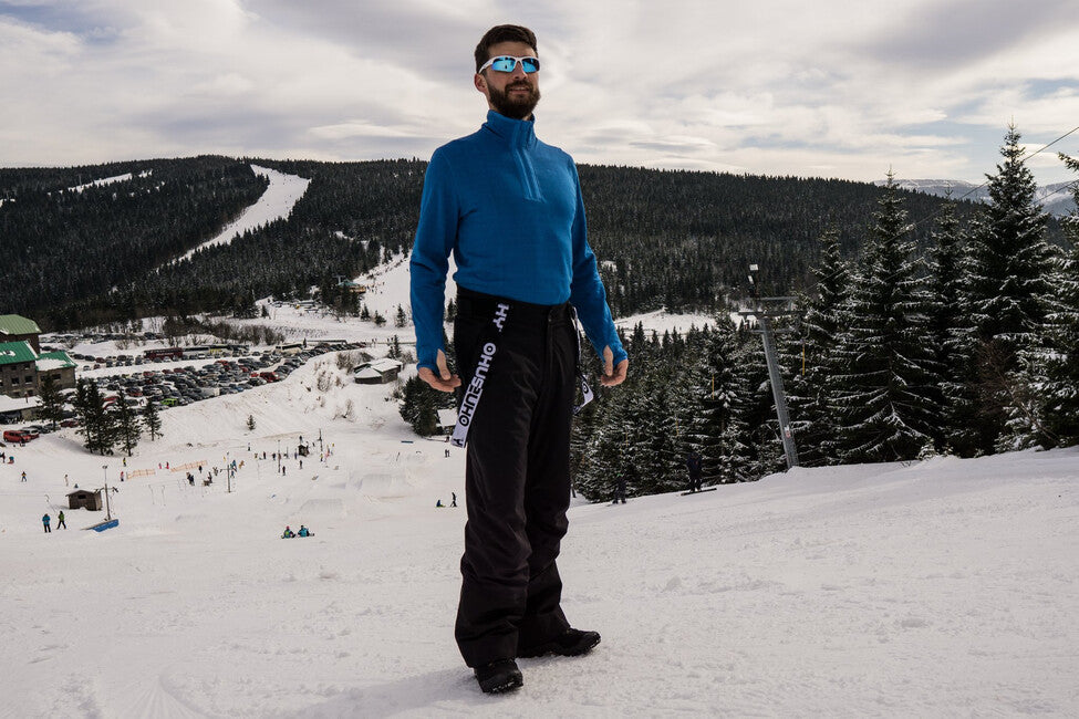 HUSKY Mitaly M Men's Ski Pants, Navy Blue