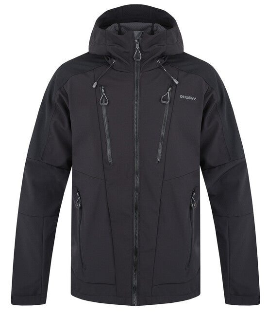 HUSKY Sevan ανδρικό softshell μπουφάν, black