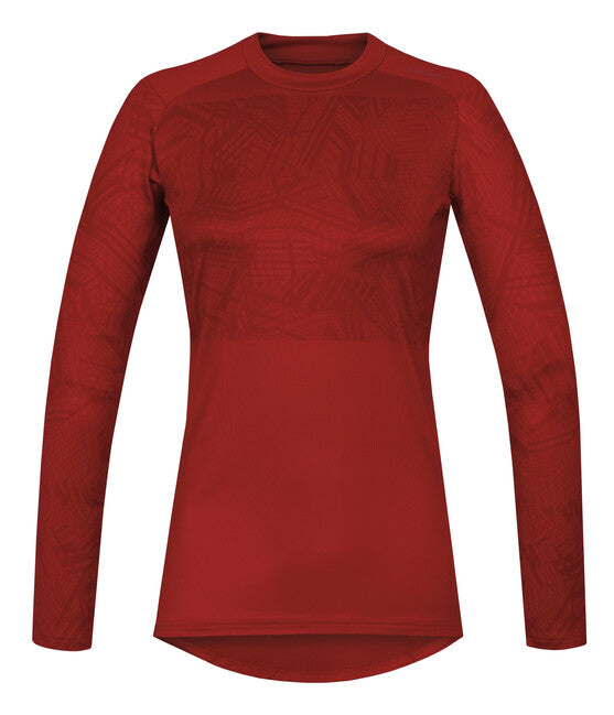 HUSKY Active Winter Termoprádlo γυναικείο μακρυμάνικο μπλουζάκι, κόκκινο