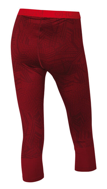 HUSKY Winter Active damen Thermounterwäsche 3/4 Hose dunkel Ziegel
