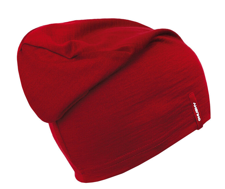 HUSKY Merhat mütze merino rot