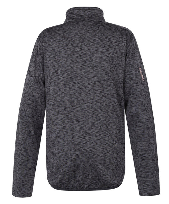 HUSKY Ane K Kinder-Sweatshirt mit Reißverschluss, dunkelgrau
