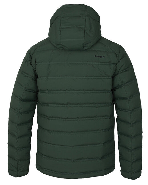 HUSKY Donnie Herren-Daunenjacke, dunkelkhaki