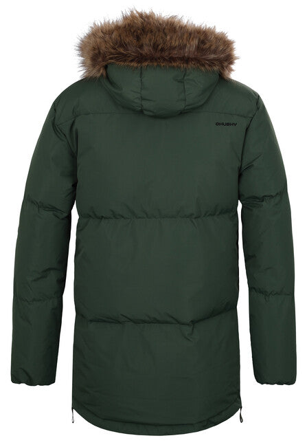 HUSKY Men's Down Jacket Downbag M Dark Khaki