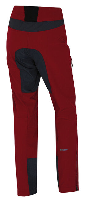 HUSKY Keson women's softshell trousers, wine