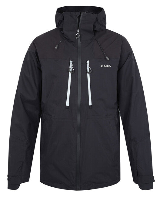 HUSKY Nicker ανδρικό hardshell μπουφάν, μαύρο