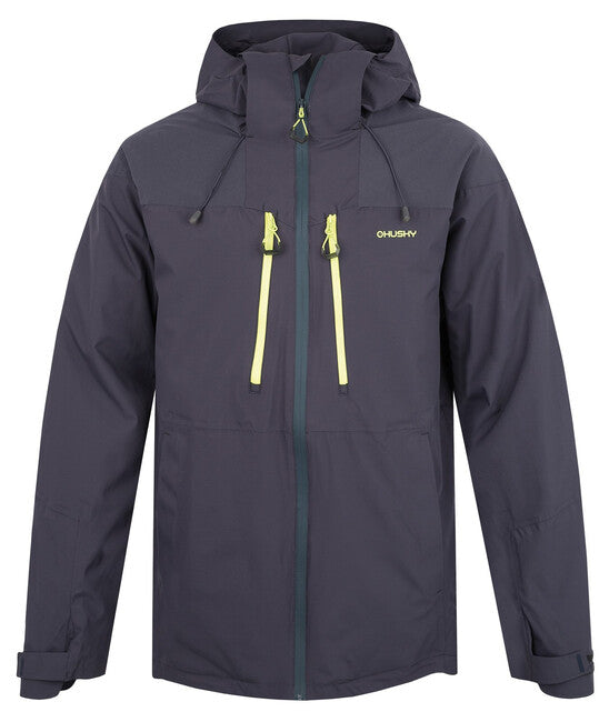 HUSKY Herren- hardshellova Jacke Nicker M tm. seda