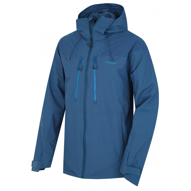 HUSKY Herren- hardshellova Jacke Nicker M tm. seda