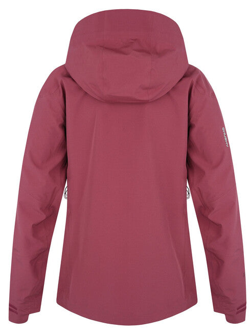 HUSKY Nakron Damen-Outdoorjacke, dunkelweinrot