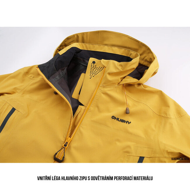 HUSKY Nakron Damen-Outdoorjacke, dunkelweinrot
