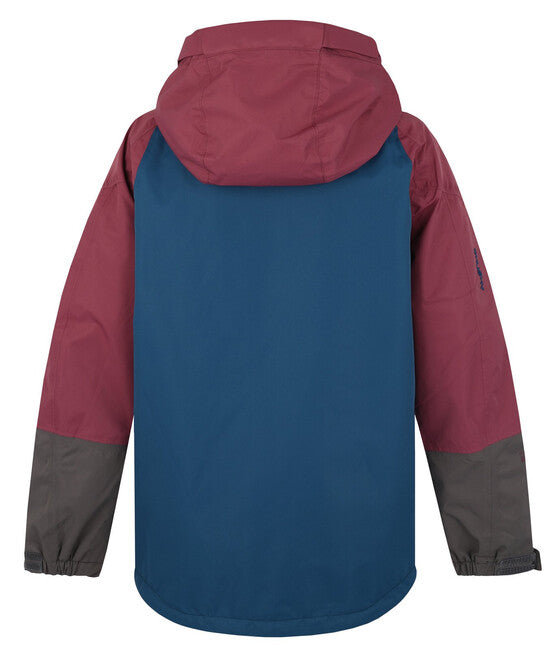 HUSKY Kids Nicker K hardshell-jacke dunkelburgund/dunkelblau