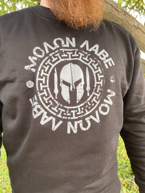DRAGOWA Molon Labe Men's Hoodie
