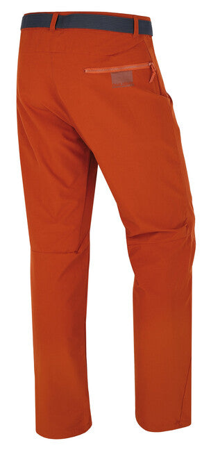 HUSKY Koby men's outdoor trousers, dark brick