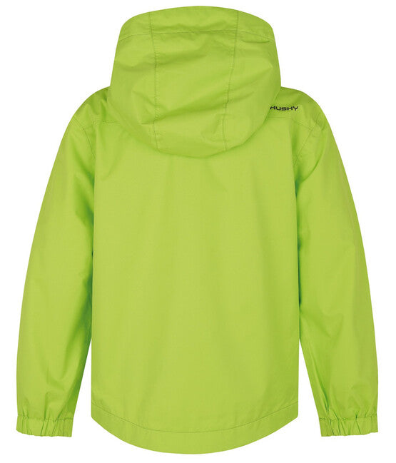 HUSKY Zunat K Kinder Outdoor-Jacke, leuchtend grün