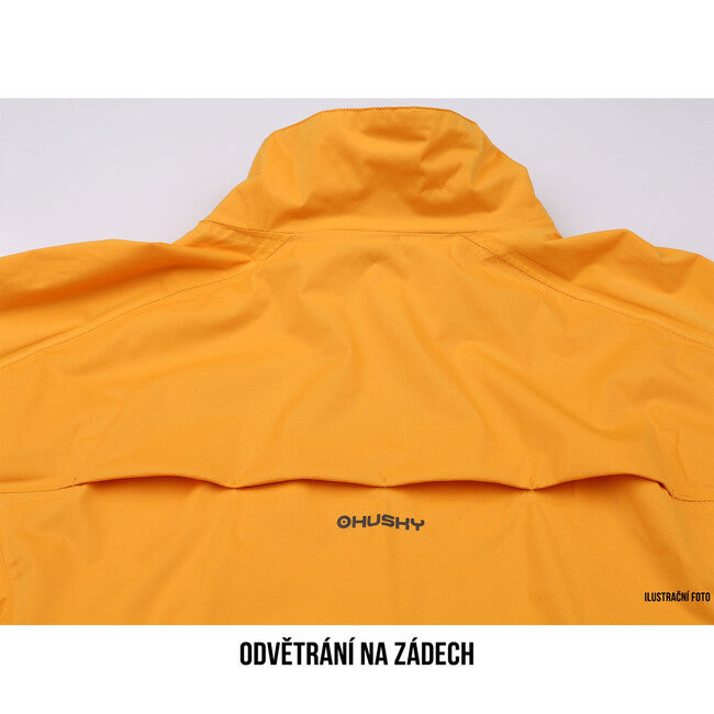 HUSKY Solei απλό μπουφάν softshell ανδρικό, σκούρο χακί