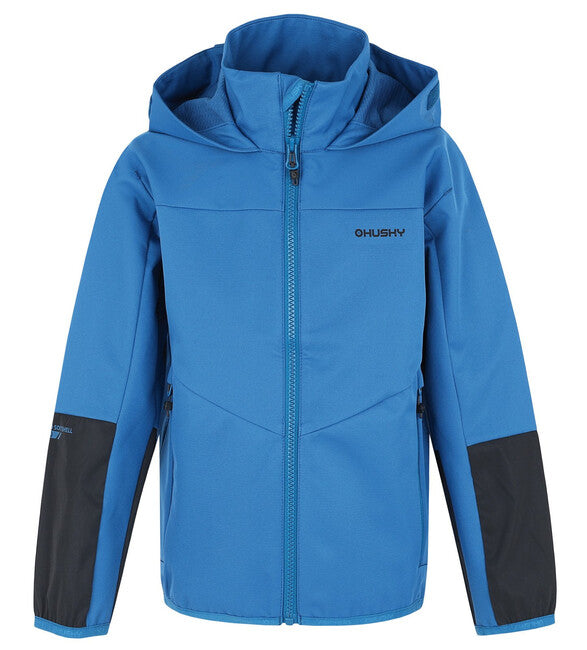 HUSKY Sonny K Kinder-Softshelljacke, blau