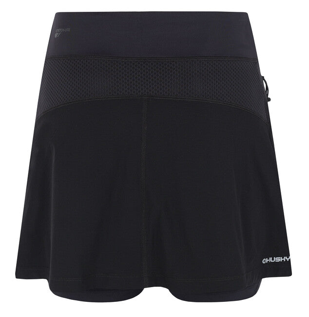 HUSKY Damen- funkcna Rock so sortkami Flamy L