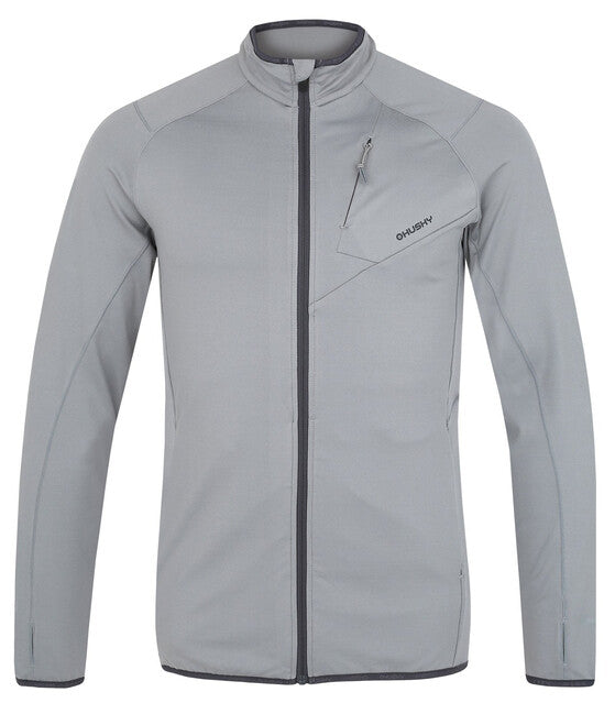 HUSKY Tarp men's zip-up sweatshirt M, grey