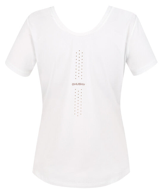 HUSKY Thaw Damen-Funktions-Wende-T-Shirt, weiß, L