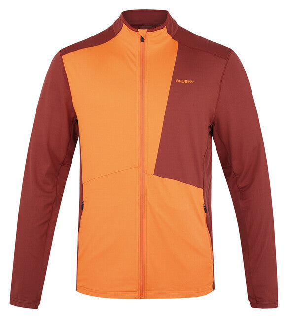 HUSKY Tarp Zip herren zip hoodie M deep brick/orange