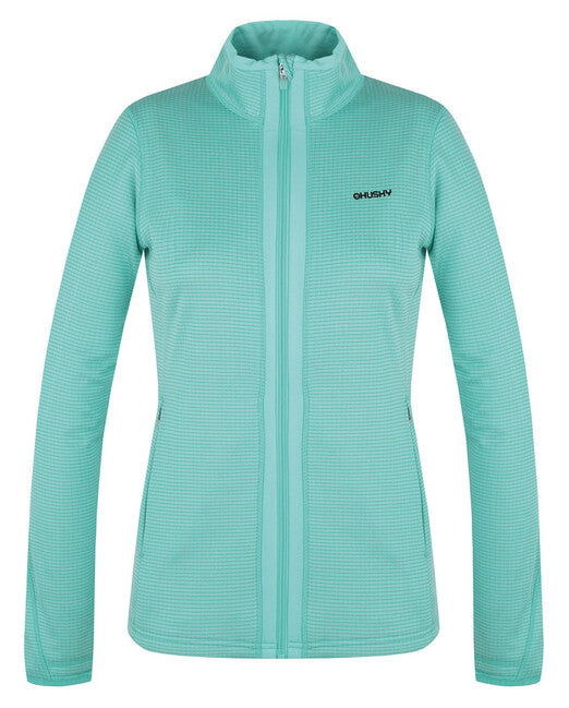 HUSKY Artic Zip Damen-Sweatshirt mit Reißverschluss, türkis