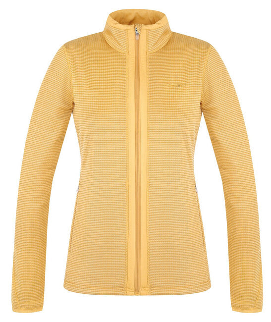 HUSKY Artic Zip Damen-Sweatshirt mit Reißverschluss, gelb