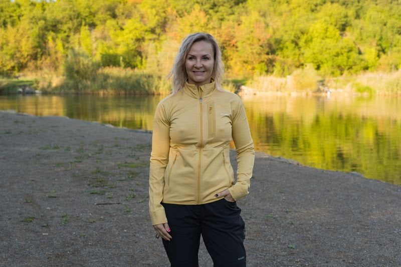 HUSKY Ane Damen Kapuzenpullover, grün