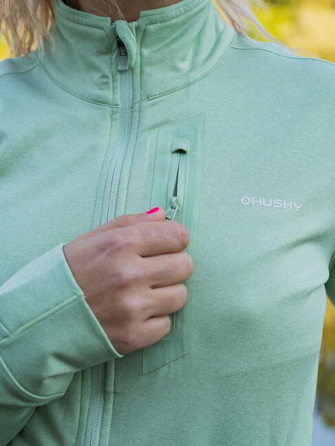 HUSKY Ane Damen Kapuzenpullover, grün