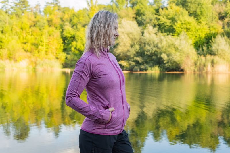 HUSKY Ane Damen Kapuzenpullover, dunkelblau