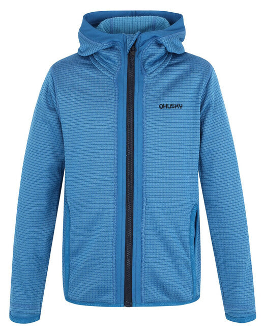 HUSKY Artic Zips K Kinder-Kapuzenpullover, blau/schwarz blau