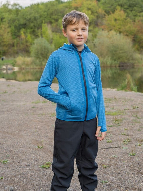 HUSKY Artic Zips K Kinder-Kapuzenpullover, blau/schwarz blau