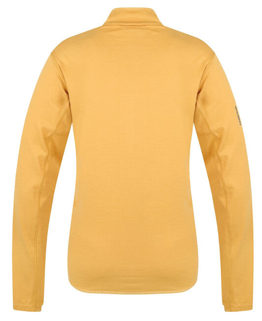 HUSKY Tarp damen Sweatshirt mit Reißverschluss gelb