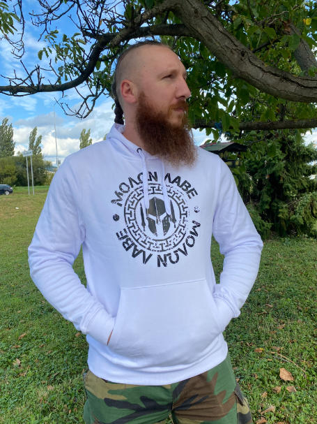 DRAGOWA Men's Molon Labe Hoodie