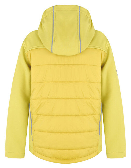 HUSKY Swany K gefütterte Kinder-Softshelljacke, lime grün