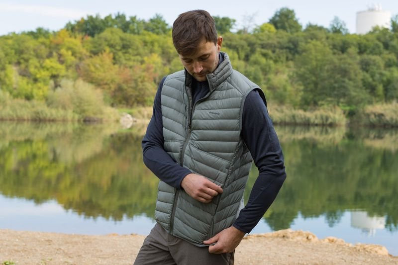 HUSKY Dresles Herren Daunenweste, dk. blue