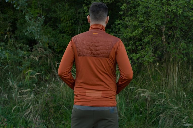HUSKY Airy Herren-Sweatshirt, brick orange