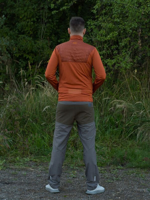 HUSKY Airy Herren-Sweatshirt, brick orange