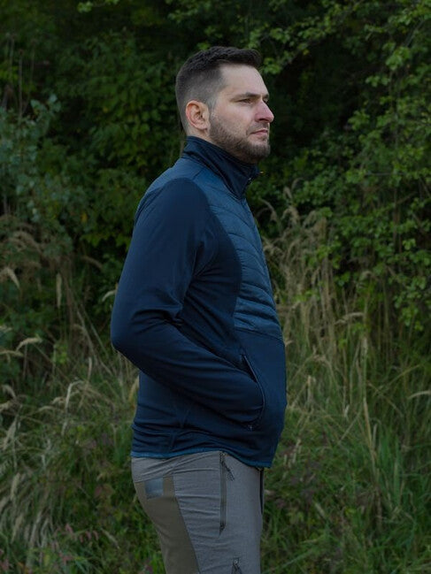 HUSKY Airy Herren-Sweatshirt, dk. blue