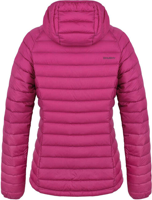 HUSKY Dreeser Damen-Daunenjacke, dunkles Magenta